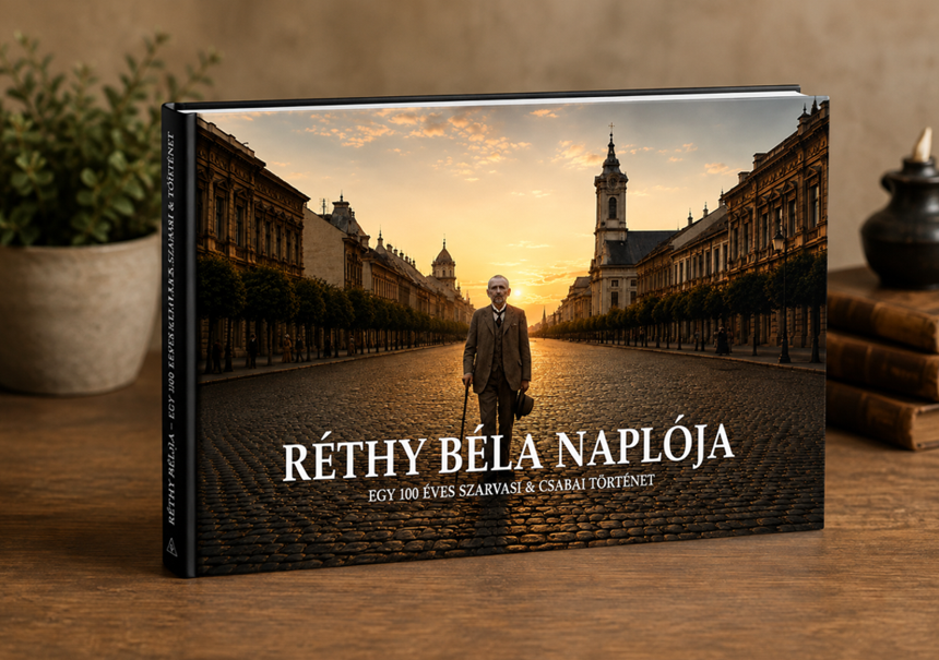 Réthy Béla naplója borítója